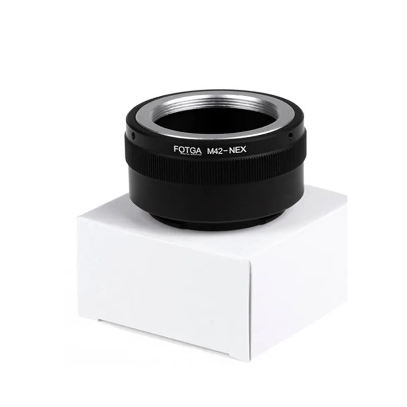 Fotga M42 переходное кольцо для объектива sony NEX E-mount NEX NEX3 NEX5n NEX5t A7 A6000 аксессуары для профессиональной фотографии