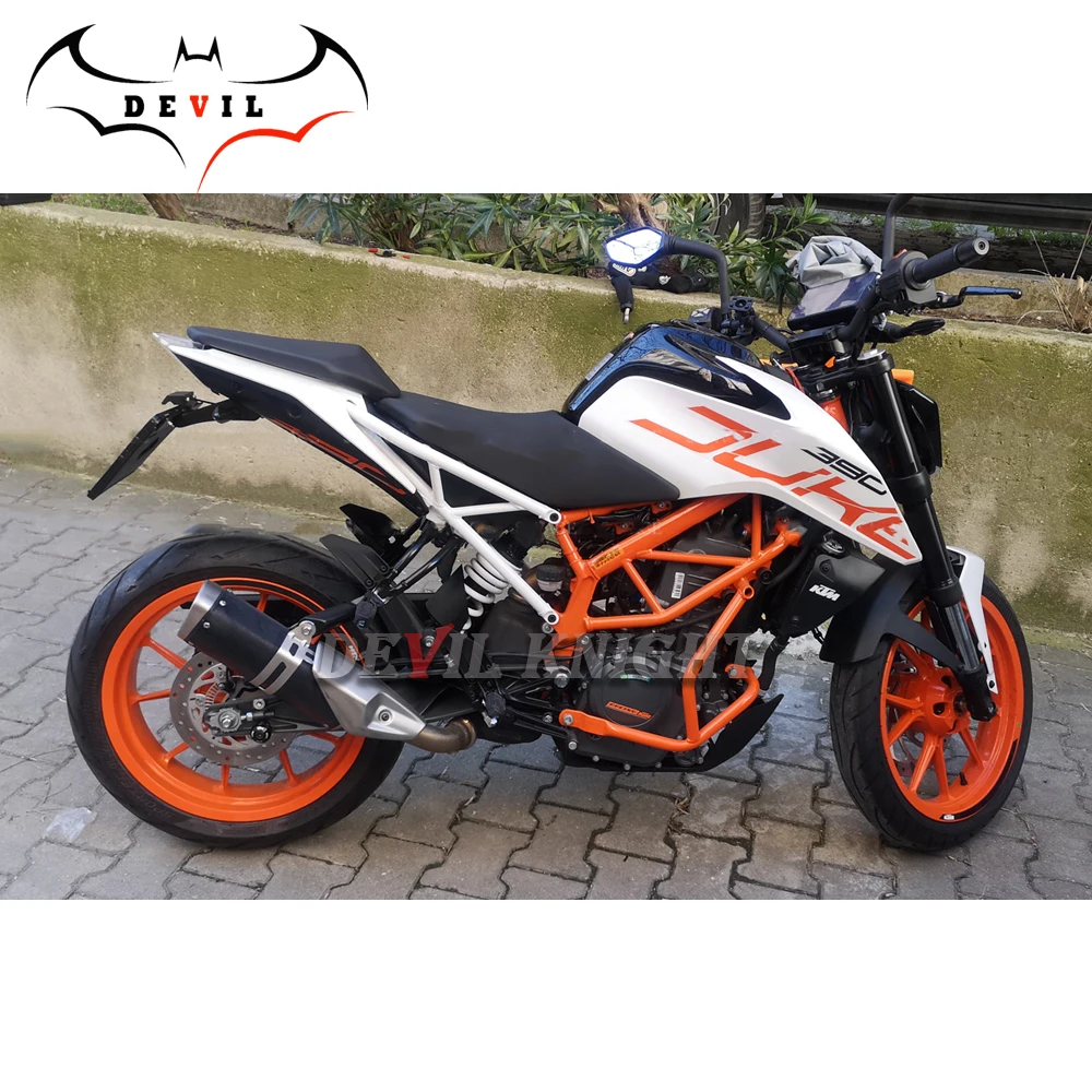 Держатель Номерного светодиодный свет для KTM 390 250 DUKE Аксессуары для мотоциклов ХВОСТ Tidy Fender Eliminator ЧПУ задний хвост