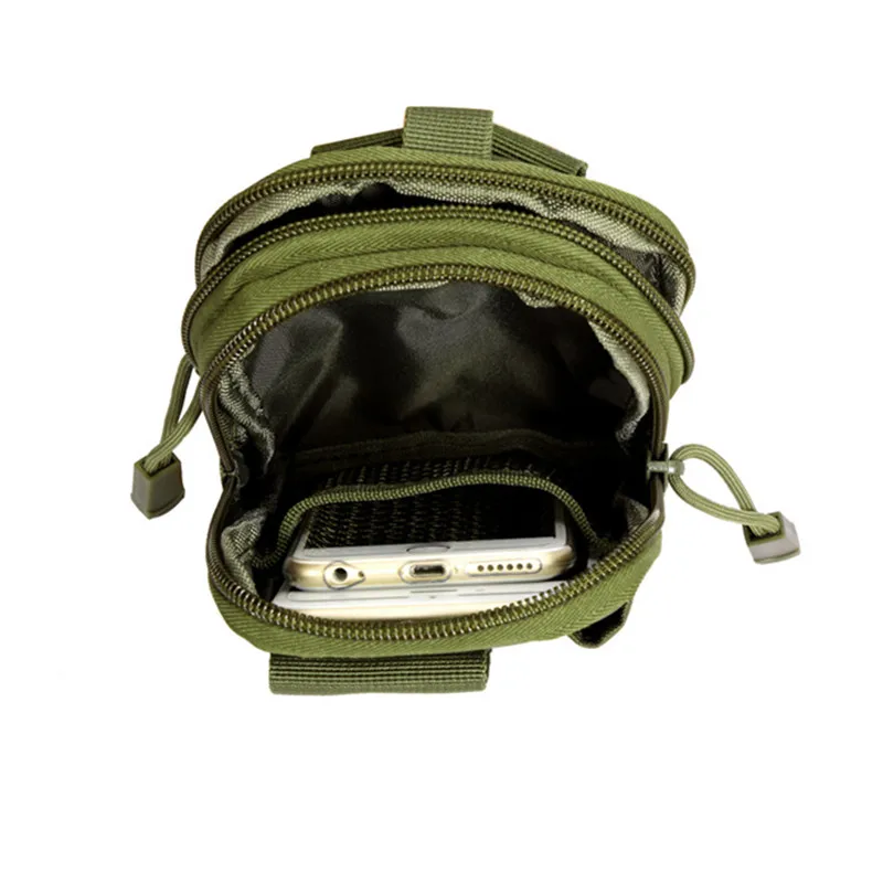 Outdoor Camouflage Nylon Wallet Bag Hiking Camping Phone Cases Bags waist Bags Tactical Handbags Outdoor Camouflage Nylon Wallet Bag Hiking Camping Phone Cases Bags waist Bags Tactical Handbags