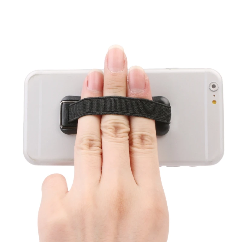 

Finger Grip Elastic Band Strap Phone Holder Ring Stand for Mobile Phones Tablets