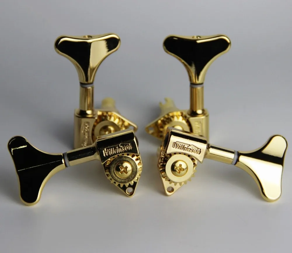 2R2L WJB 750 Gloden Bass Guitar Machine Heads Open Gear Newguitar