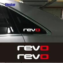 2pcs Car windows sticker for revo volkswagen golf 7 passat B5 B6 B7 Golf MK4 MK6 MK7 CC R20 R32 R36