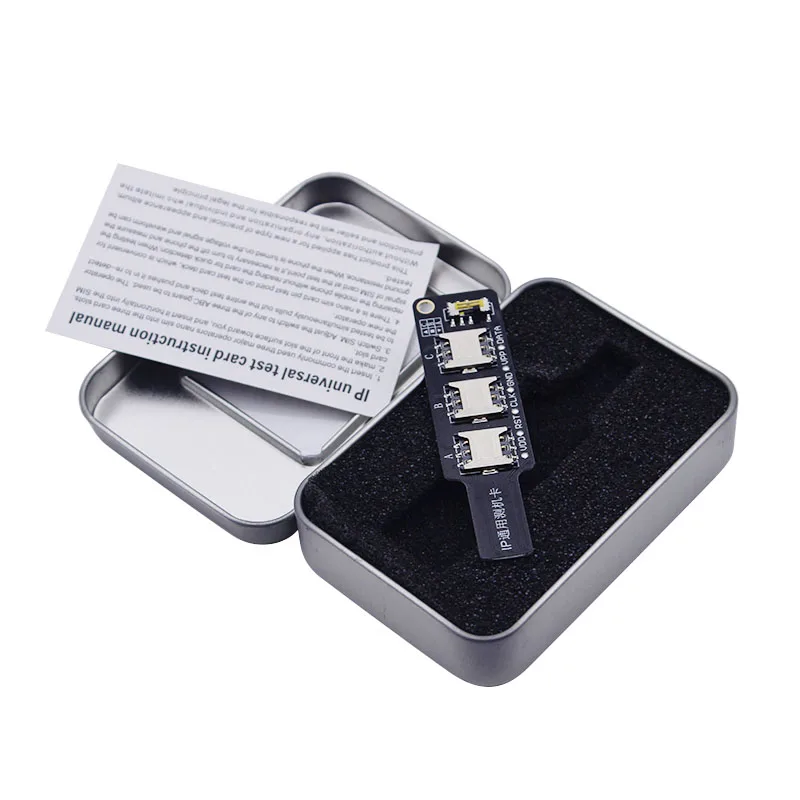 

3 in 1 SIM Card Signal Testing Diagnosis IP Universal Test Card For iPhone Series / For iPad Card Version