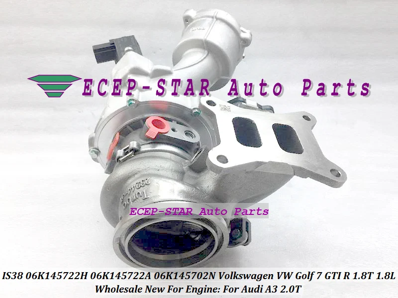 TURBO IS38 06K145722H 06K145722A 06K145702N 06K 145 722H Turbocharger For Audi A3 2.0T For Volkswagen VW Golf 7 GTI R 1.8T 1.8L (4)