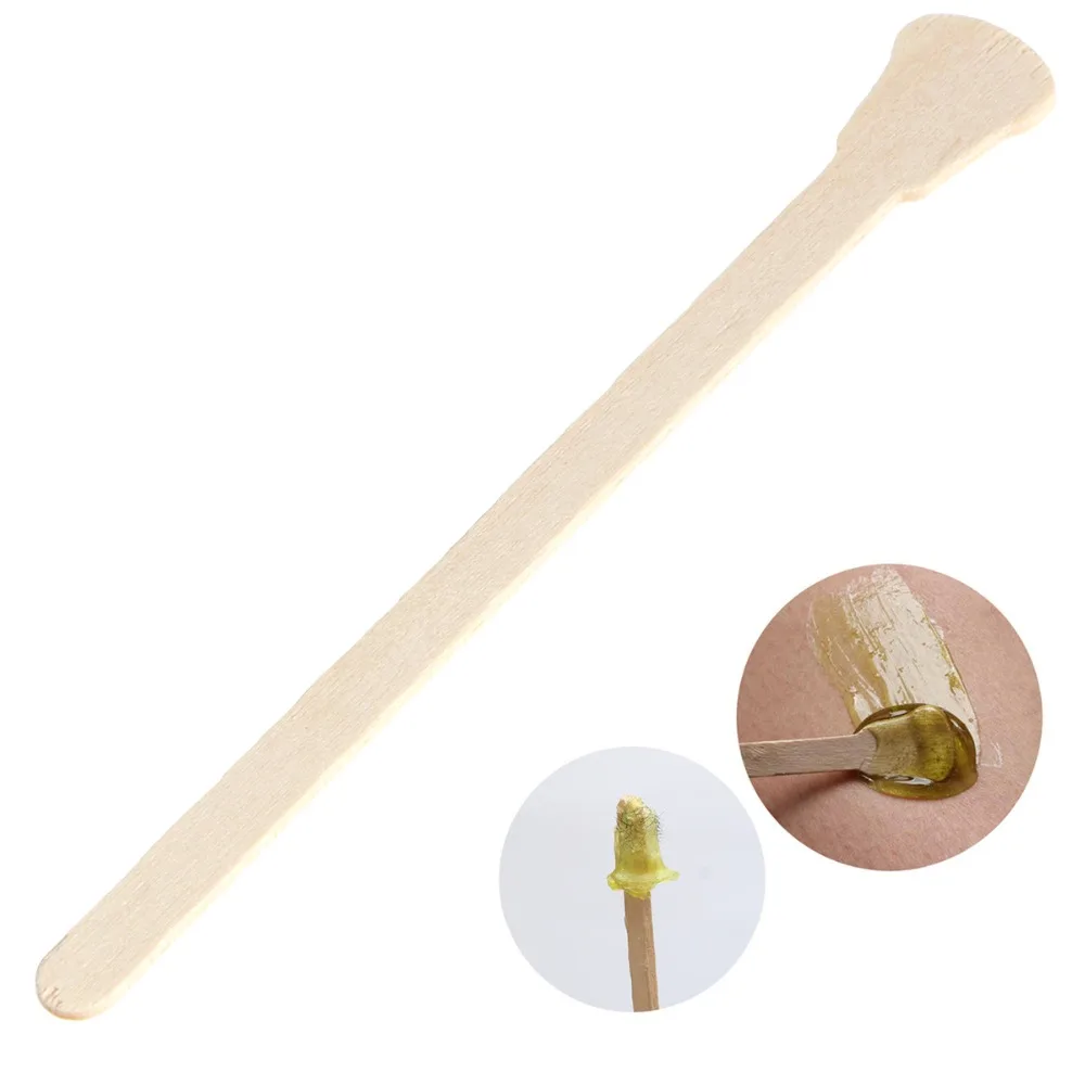 

200pcs Wooden Tongue Depressor Disposable Waxing Spatulas Spatula Depressor Bamboo Beauty Health Tool Tattoo Wax Medical Stick