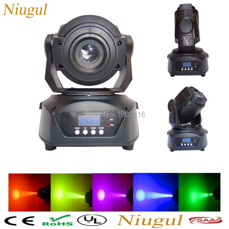 

2PCS/Lot 90W Gobo LED Moving Head Light/3 Face Prism LED Spot Stage Light /90W LED Patterns Light For Club Disco DJ Lighting