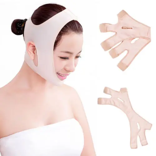 

Delicate Facial Thin Face Mask Slimming Bandage Skin Care Belt Shape And Lift Reduce Double Chin Face Mask Face Thining Band