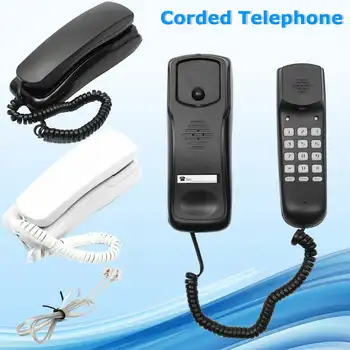 

DC 48V Wall Telephone corded telephone Home Office Hotel Desktop Volume control Landline Phone White/Black