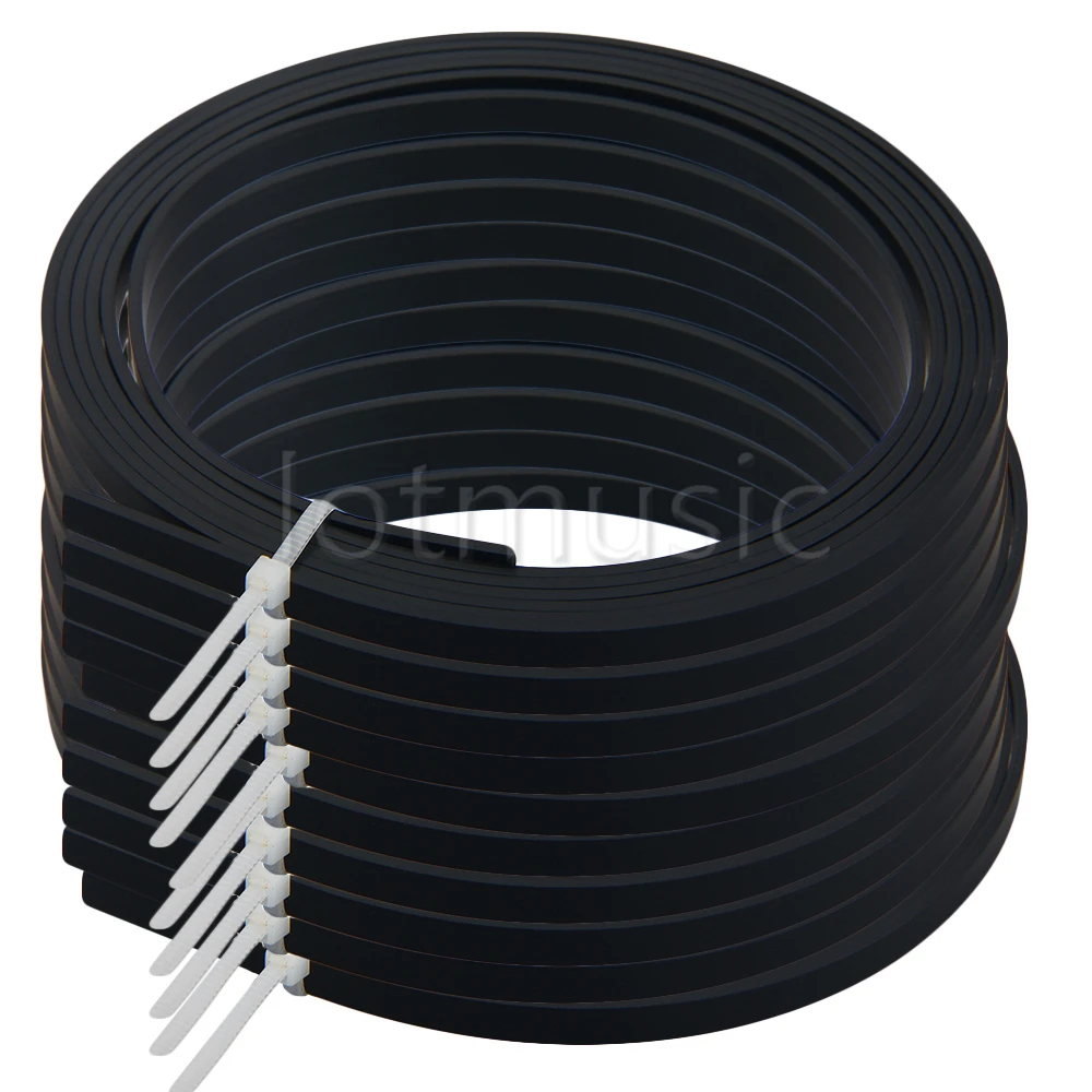 

10 Pcs Guitar Binding Purfling Strips ABS Guitar Parts Accessories for Luthier Supplies 5 Feet 5mm 4mm 5 Color Available