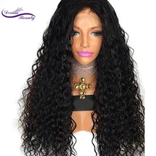 Dream Beauty 130% Lace Front Human Hair Wigs curly Brazilian Remy Hair Pre Plucked Natural Hairline With Baby Hair