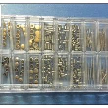 1 комплект золотые и серебряные короны для часов из нержавеющей стали+ трубка для часов+ стебли для ремонта часов