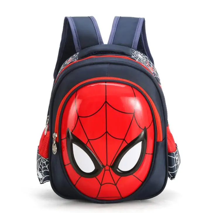 

New 3D Spiderman School Bags For Boy Girls First Grade School Backpacks For Children Kids Sofia Schoolbag Mochila Escolar