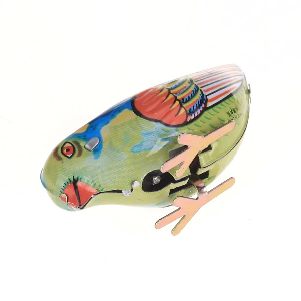 MagiDeal Retro Style Wind Up Blue Bird Collectible Toy Pecking Song for Kids Children Baby Great Gift