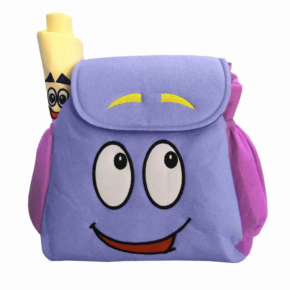  Dora Explorer Backpack Rescue Bag with MapPre-Kindergarten Toys Purple Christmas gifts - 4000028615749