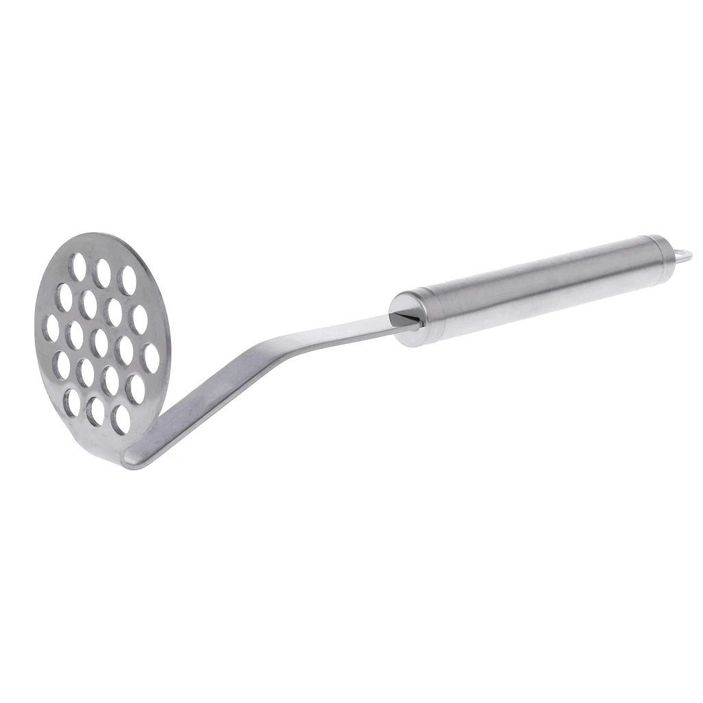 

Stainless Steel Mesh Shape Potatoes Masher Professional Mash Tool Kitchen Supply