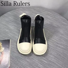 Silla/Модная обувь на толстой плоской подошве; обувь из натуральной кожи на каблуке со шнуровкой; Повседневная обувь в старинном стиле; женские ботильоны