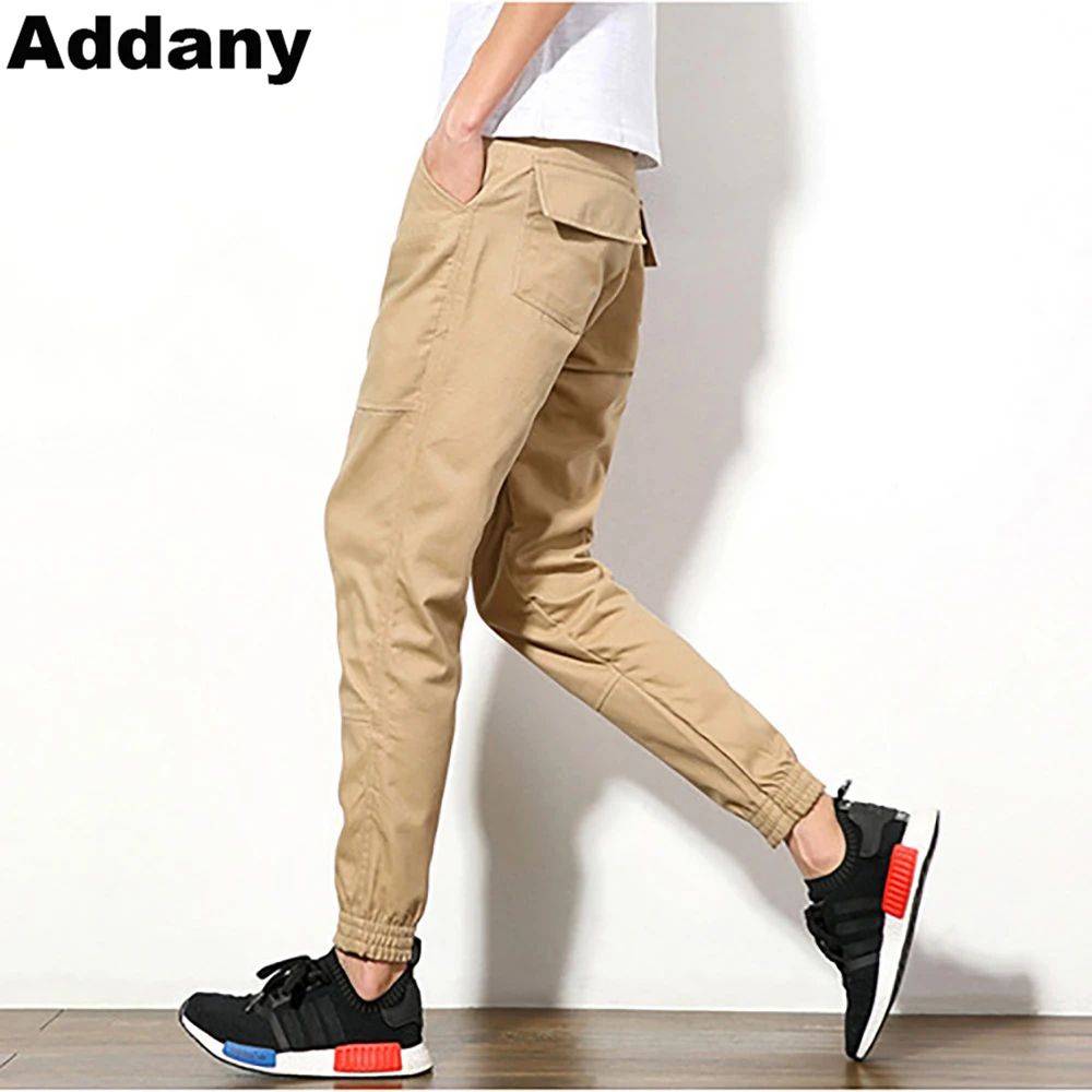 ADDANY Khaki Joggers Mens Khaki Pants Jogger Pants Men's Joggers Pants