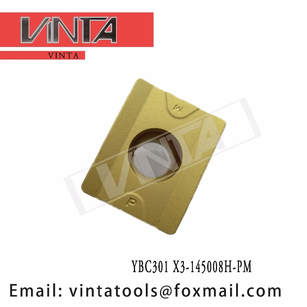 Высокое качество 10 шт./лот YBC301 X3-145008H-PM cnc карбида обращаясь вставками