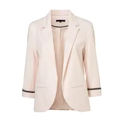 Slim Fit Blazer womanJacket конфеты повседневные пальто Бисер синий Kawaii корейский Blaser вина Jaqueta Feminina женские пиджаки 60X029