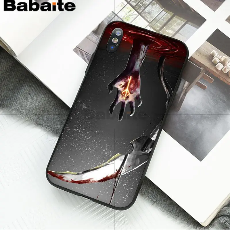 Роскошный высококачественный защитный чехол Babaite bloodborne DIY для мобильных телефонов Apple iPhone 8 7 6 6S Plus X XS MAX 5 5S SE XR
