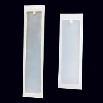

2pcs/set Rectangle Silicone Mold Mould Epoxy Resin Jewelry making Bookmark DIY Craft