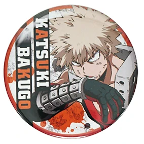 My Hero Academy Аниме Boku No Hero Academy торговый боевой значок Deku Shoto Denki Asui значок аниме брошь на булавке - Окраска металла: 02 Katsuki Bakugo