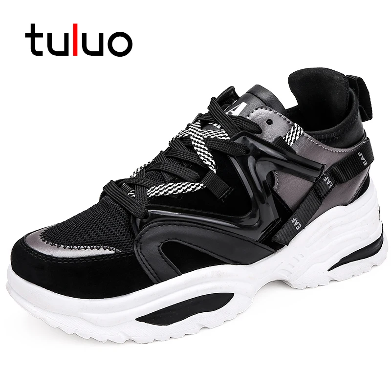 

TULUO Hot Sale Mens Running Shoes Breathable Mesh Jogging Outdoor Couple Sport Shoes Professional Training Shoes Sneakers Men