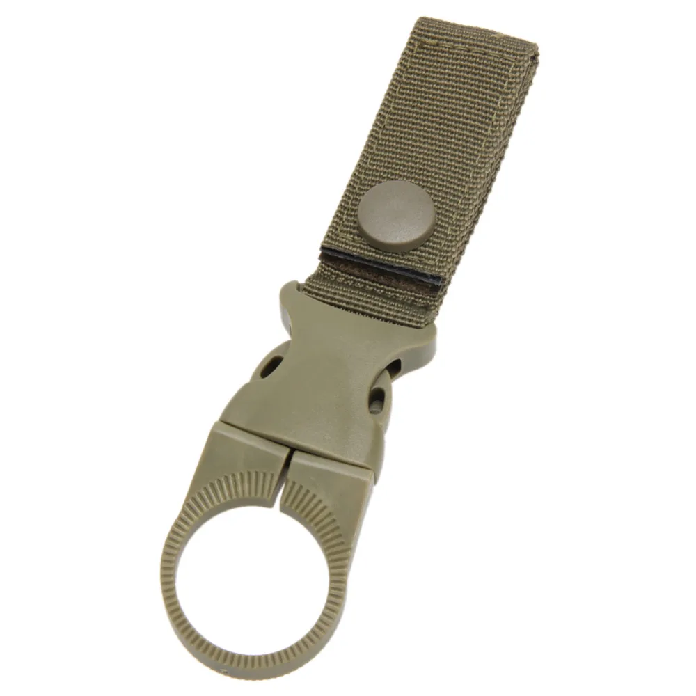 Тактический Molle Пряжка бутылка для воды карабин зажим лямки ремень крепления рюкзак подвесной брелок для кемпинга Пешие прогулки - Цвет: Style 9
