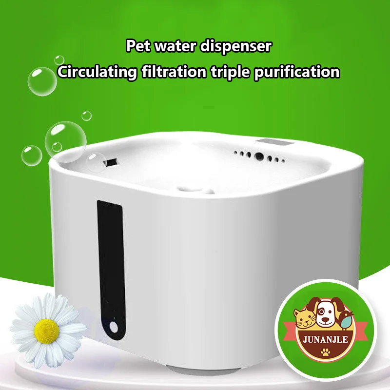 

French Bulldog Intelligent Drinking Fountains Automatic Circulation Cat Dog Oxygen Water Yorkshire Terrier Drinking Fountains