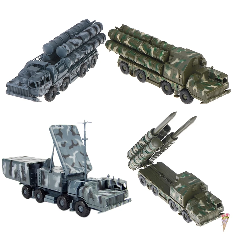 TOYZHIJIA 1: 72 S-300 ракетные системы радар автомобиль Собранный военный автомобиль модель игрушки