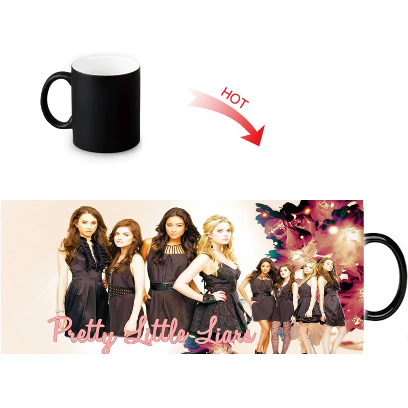 Pretty little liars волшебные кружки сделай сам меняющие цвет от тепла кружка для воды