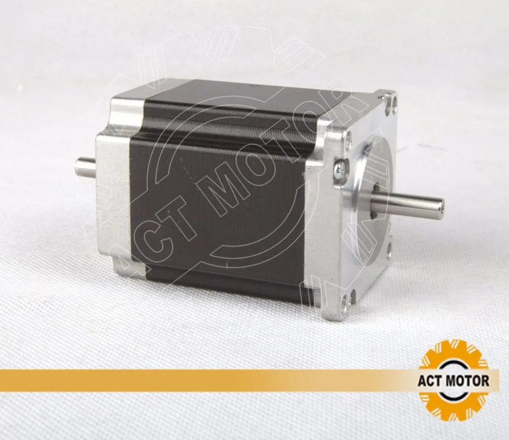 Free ship from Germany!ACT Motor 1PC Nema23 Stepper Motor 23HS8630B Dual Shaft 6-Lead 270oz-in 76mm 3.0A CE ISO ROHS Free ship from Germany!ACT Motor 1PC Nema23 Stepper Motor 23HS8630B Dual Shaft 6-Lead 270oz-in 76mm 3.0A CE ISO ROHS
