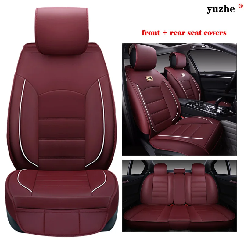 Yuzhe Universal Leather car seat covers For Jeep Grand Cherokee 2016 2014 Wrangler patriot