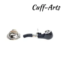 Broche de solapa para hombre, PIN y broches para pipa de fumar, PIN para solapa con insignia, joyería, Broche de la solapa de cufflarts P10179