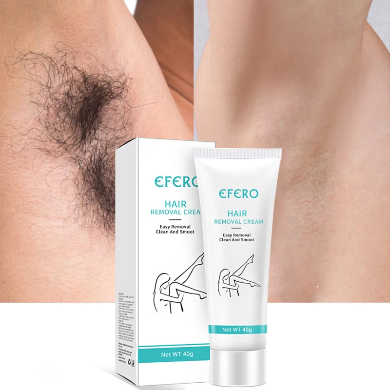 EFERO 40 г крем для депиляции крем для удаления волос безболезненный эффективно удаляет подмышки руки ноги волосы для ухода за телом TSLM2
