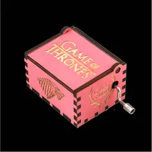Wood Music Box Game of Thrones Harri Potter Wooden Music Box Pink Antique Carved Wooden Hand Crank Music Boxs Birthday Gift Wood Music Box Game of Thrones Harri Potter Wooden Music Box Pink Antique Carved Wooden Hand Crank Music Boxs Birthday Gift