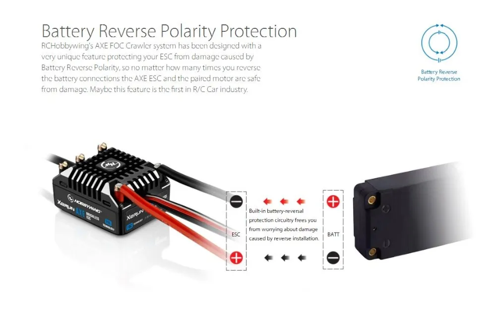 Hobbywing XeRun топор бесщеточный силовой системы Foc AXE550 2700KV 3300KV с бесщеточным ESC для Rc 1/10 скалолазания автомобиля