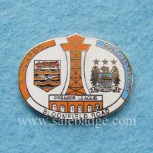 Изготовленный на заказ; футбольной тематики League металлические значки спортивные игровые значки