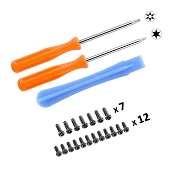 

Opening Disassemble Repair Parts Tools Kit T8 T6 Screwdriver with Screws for XBOX ONE /S Slim ones/ Elite Gamepad Controller