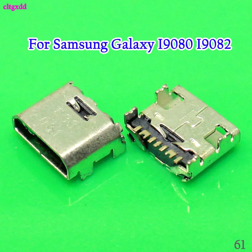 cltgxdd 100PCS/Lot For Samsung Galaxy I9080 I9082 I879 I869 I8552 Micro USB Charge Dock Socket Port Charging Jack Connector |
