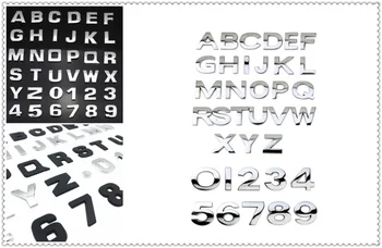 

Car accessories 3D metal digital sticker letter auto decoration for Hyundai HND-3 Veloster i10 LPI 30blue R cee d ix