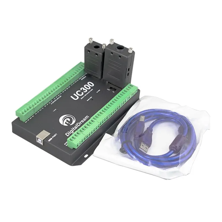 Maxgeek UC300 Mach3 USB CNC Motion Controller 6 Axis with Communication |