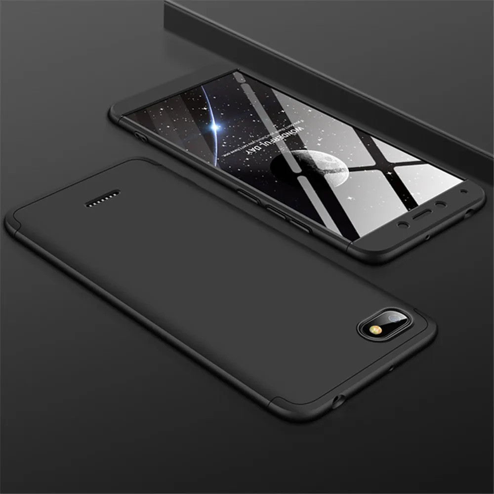 

for pocophone f1 case For Xiaomi Mi 8 8SE a2 6x max3 case GKK 360 Full Protection Hard Hybrid PC 3 In 1 Design Matte Cover