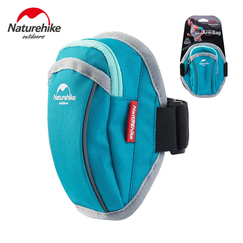 

Naturehike Nylon Waterproof Outdoor Sports Wrist Arm Pouch Running Bag for iPhone 5/5s/6 Plus Samsung S3 S4 S5 Cell Mobile Phone