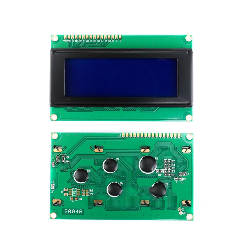 ЖК-модуль 1602 1602A J204A 2004A 12864 12864B ЖК-дисплей модуль Синий желто-зеленый экран дисплей IIC IEC 3,3 V/5 V для Arduino