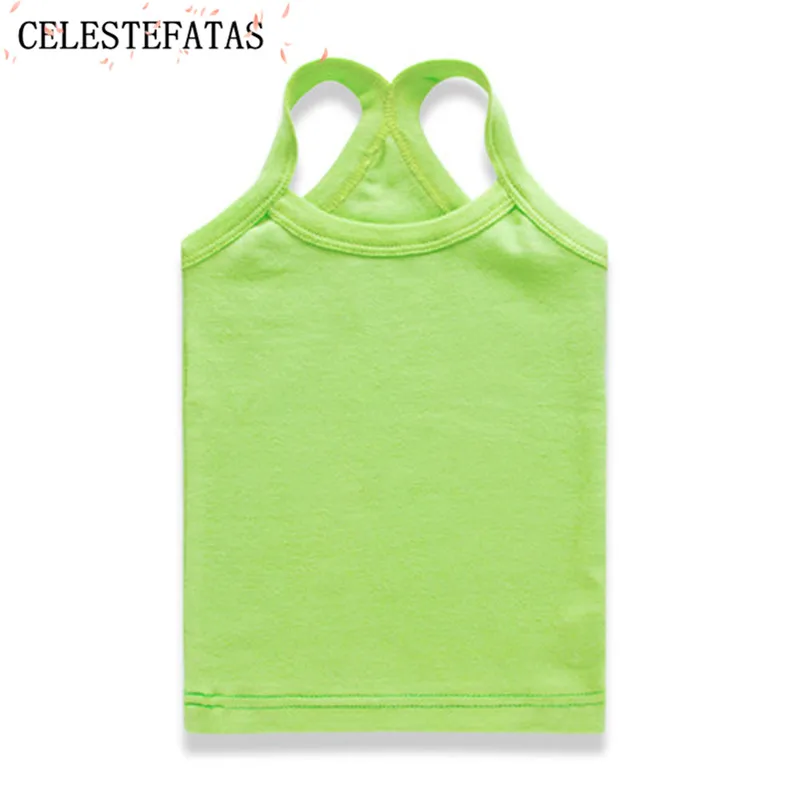 girls vest boy tanks camisole kid tanks girl costume tops kids cotton