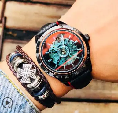 Relojes часы мужские MEITUO модные спортивные автоматические механические часы мужские часы Топ бренд Роскошные наручные часы Relogio Masculino - Цвет: Color 4