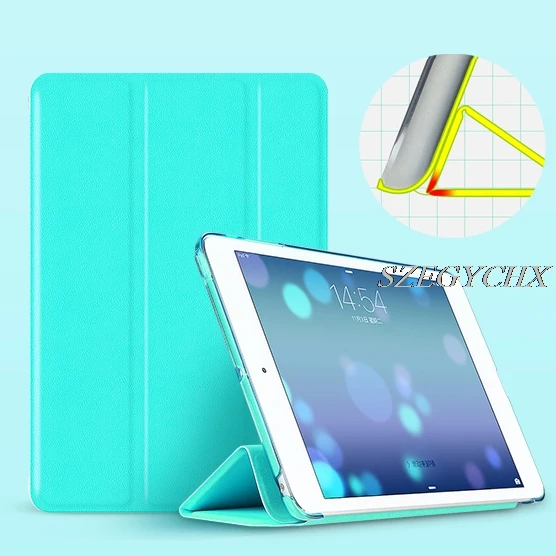 

SZEGYCHX For iPad mini 1 2 3 ,PU Leather Smart Stand Cover Case Magnet wake up sleep For apple iPad mini1 mini2 mini3