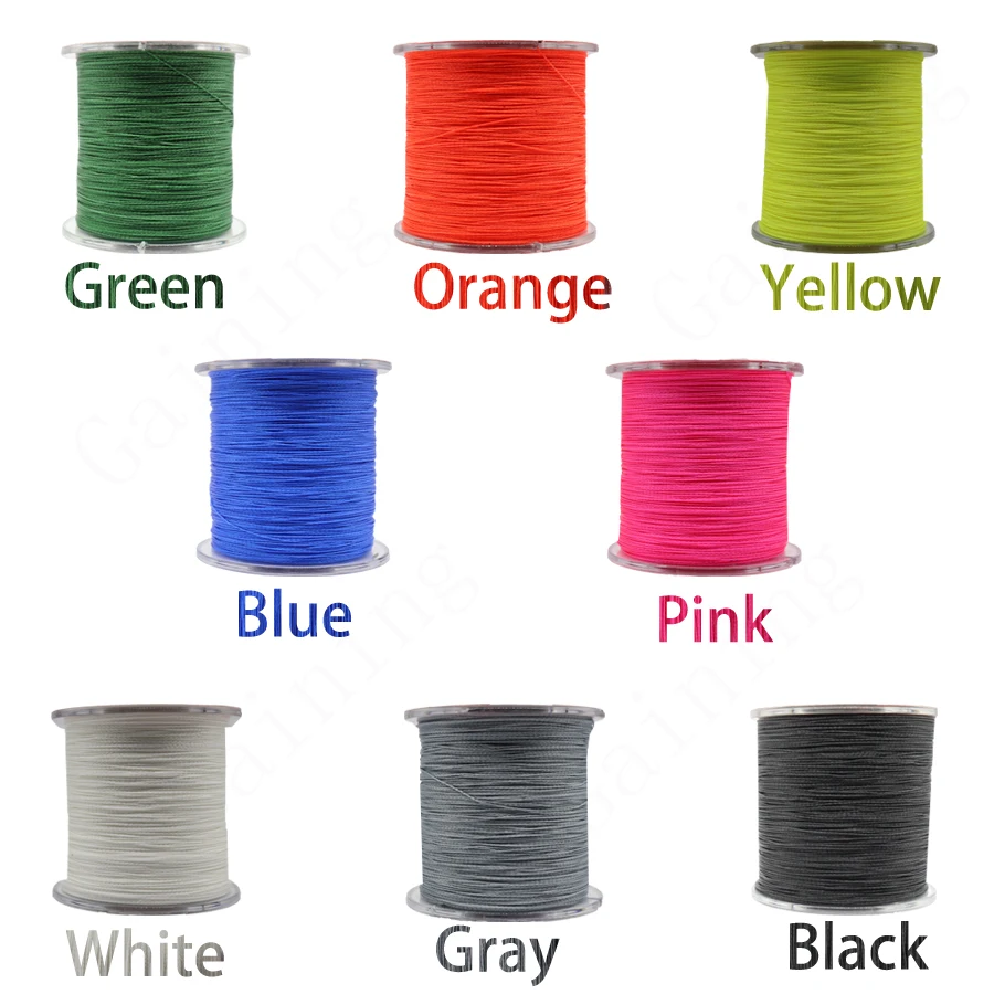 4 strands fishing line color choose