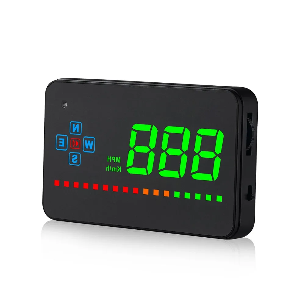 

Dealcoo 3.5 inch HUD Car HUD GPS Head Up Display Projector on The Windshield GPS Speedometer HUD Display Car Speed Projector